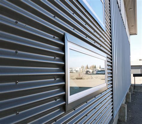 horizontal corrugated metal siding house|corrugated galvanized steel siding.